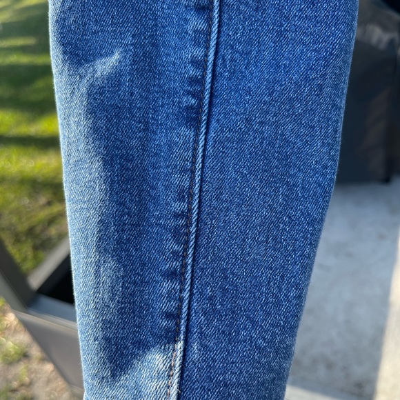 Loft Outlet High Rise Skinny Curvy Button Fly Jeans Size 6 - Picture 5 of 16